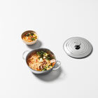 Cocotte à risotto en acier inoxydable